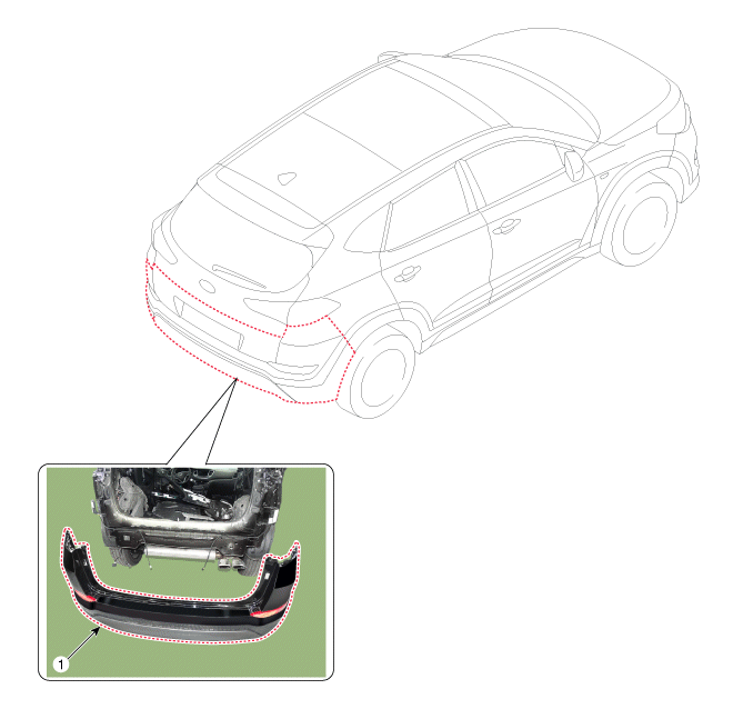 Capuchon De Bras D'essuie-glace Arrière Pour Hyundai Tucson (2016-2021) - Référence 98812-2B000 - Noir
